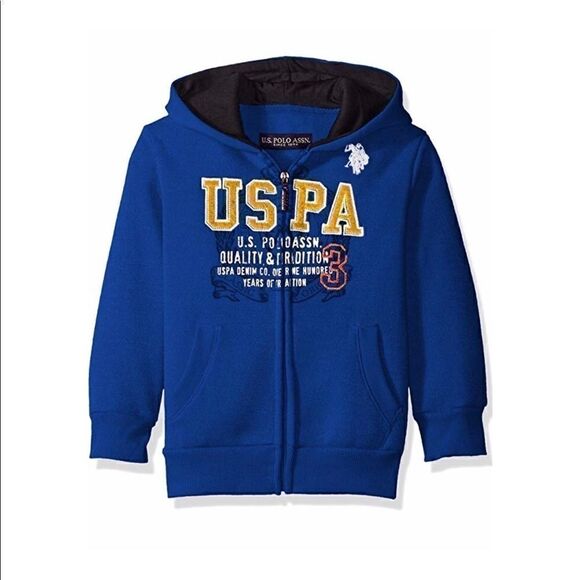 Boys' Fleece Hooded Jacket  - Picture 1 of 2